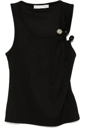 CHRISTOPHER ESBER S-buckle scoop tank top