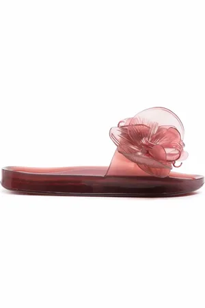 Y / PROJECT X Melissa floral-appliqué flat slides