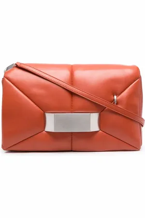 Rick Owens Big quilted griffin messenger bag