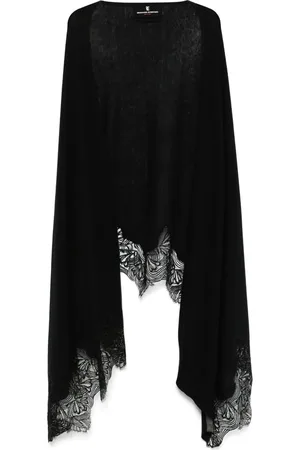 ERMANNO SCERVINO Lace-detailed scarf