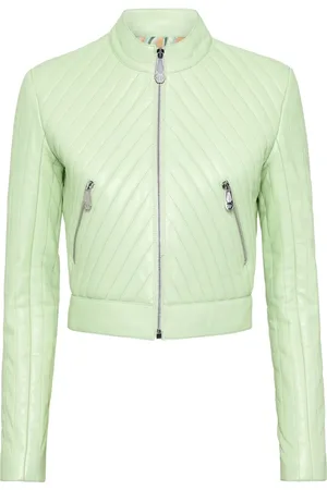 Philipp Plein Leather biker jacket