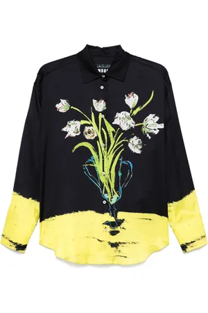 Msgm Floral-print shirt