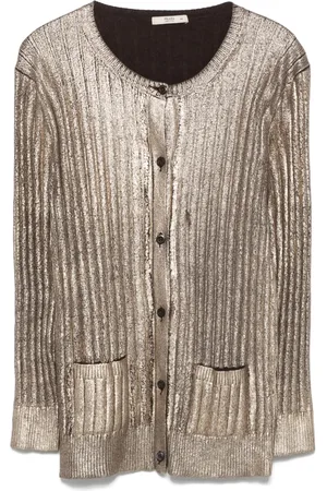 Prada 2000s ribbed cardigan