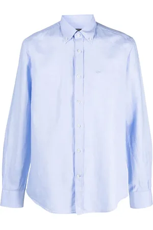 Paul & Shark Cotton-linen-blend shirt