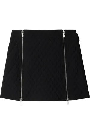 Burberry Quilted mini skirt