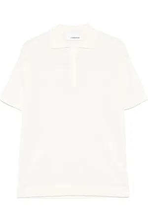 COSTUMEIN Cut-away-collar polo shirt