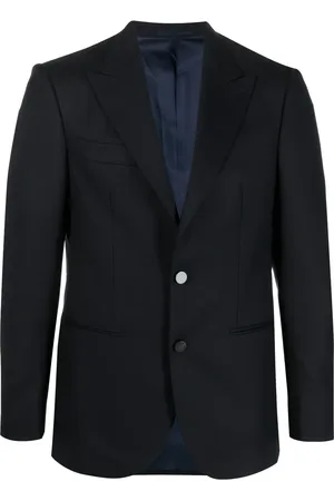 D4.0 Single-breasted wool blazer