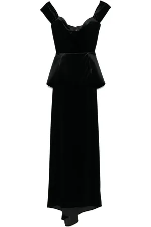 Ana Radu Velvet maxi skirt set
