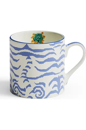 LISA CORTI Indian Tiger porcelain mug