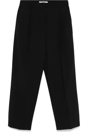 Msgm Pleat-detail trousers