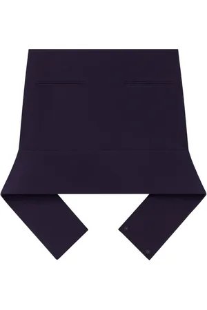 Courrèges Reversed Belt mini skirt