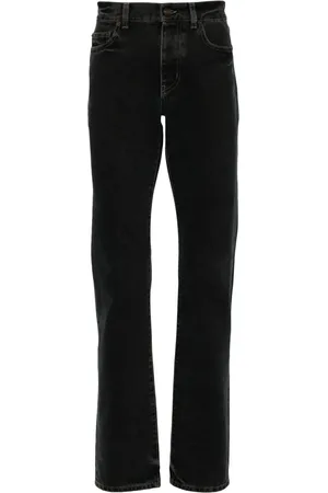 Saint Laurent Logo-button jeans