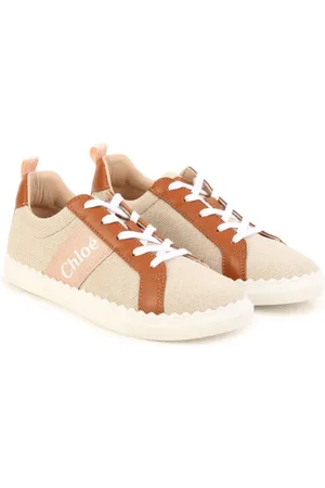 Chloé Logo-print canvas sneakers