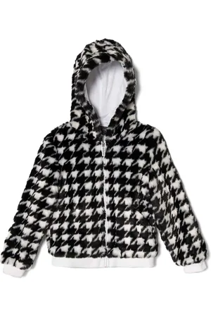 Guess Houndstooth bomber jacket