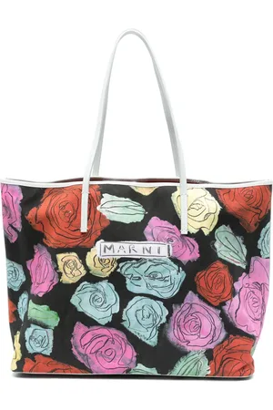 Marni Floral-print tote bag