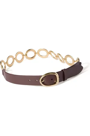 Miu Miu Logo-engraved belt