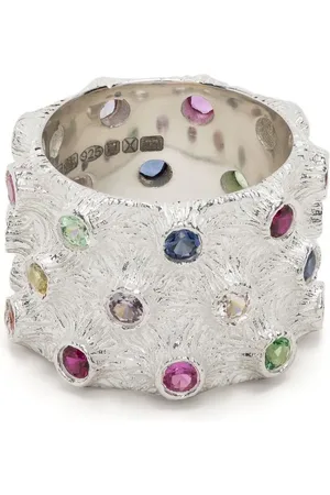Bleue Burnham Grow With You sapphire band ring