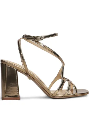 Lola Cruz 95mm leather sandals