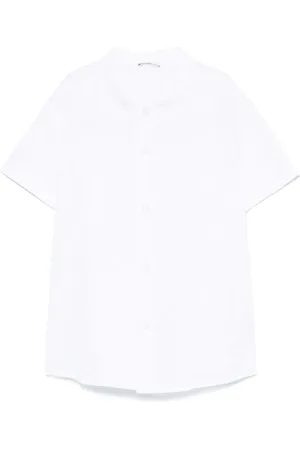 Le Bebé Enfant Logo-embroidered shirt