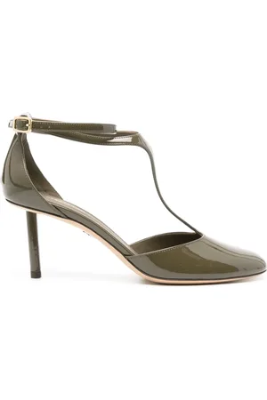 Salvatore Ferragamo 75mm patent pumps