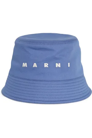 Marni Logo-embroidered bucket hat