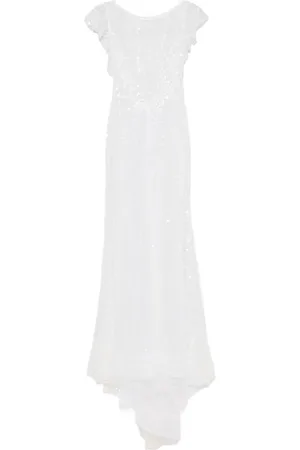 Parlor Sequin-embellished maxi dress
