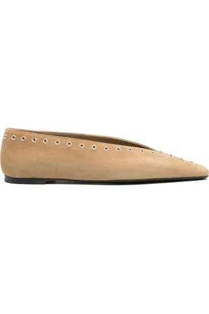 Totême Suede ballet flats