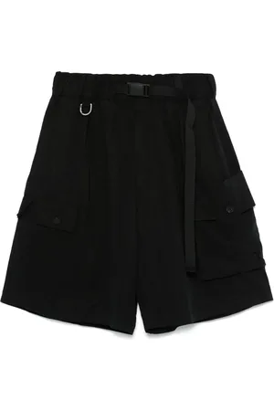 Y-3 Twill cargo shorts