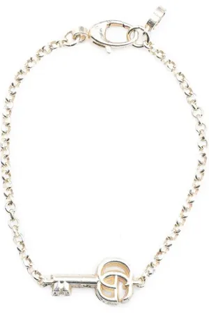 Gucci 2021-2024 Sterling Double G Key bracelet