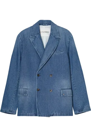 Closed Double-breasted denim blazer