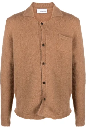 COSTUMEIN Spread-collar mohair-blend cardigan