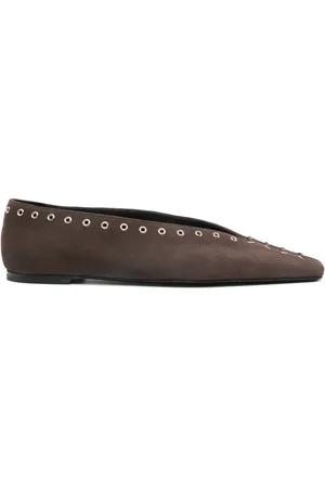 Totême Suede ballet flats