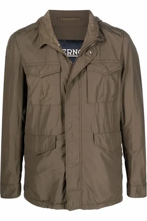 HERNO Field multi-pocket hooded jacket