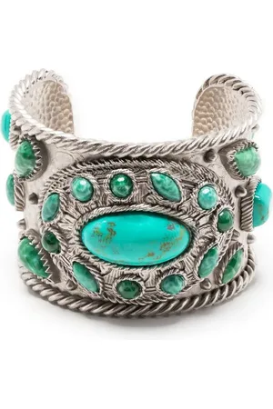 Roberto Cavalli Turquoise cuff bracelet