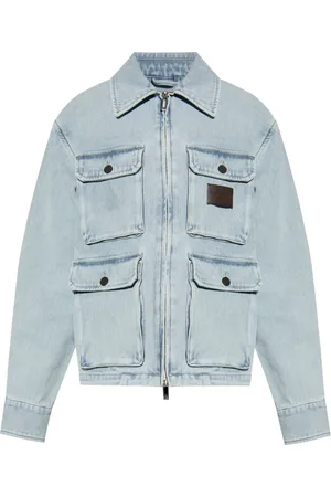 Emporio Armani Logo-tag denim jacket