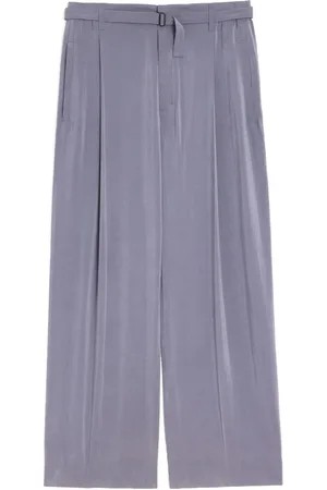LEMAIRE Silk belted pants