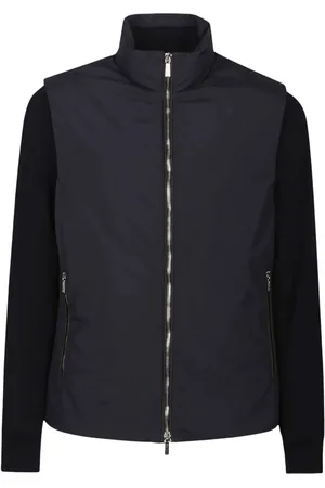 MOORER Zip-up bomber jacket