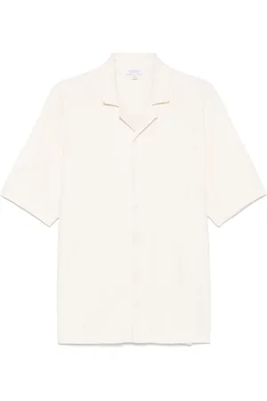 Sunspel Towelling camp-collar shirt