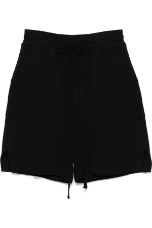 THOM KROM Waffle-effect track shorts