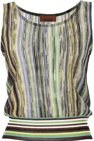 Missoni Striped lam?? top