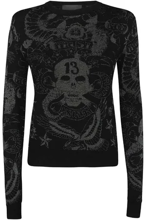 John Richmond Patterned-jacquard top