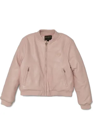 Guess Logo-patch bomber jacket