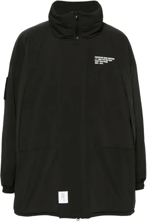 NEIGHBORHOOD Monster logo-print parka coat