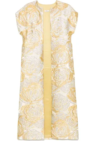 FELY CAMPO Floral-pattern cape