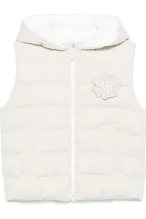 Brunello Cucinelli Logo-embroidered gilet