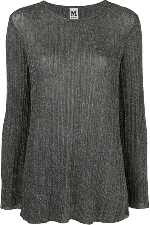 Missoni Longsleeved metallic sheen blouse