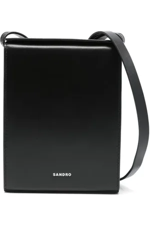 Sandro Leather messenger bag