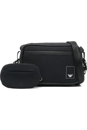 Emporio Armani Logo-patch messenger bag