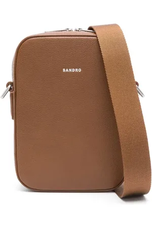 Sandro Leather messenger bag