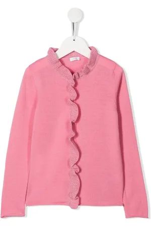Il gufo Ruffle trimmed cardigan